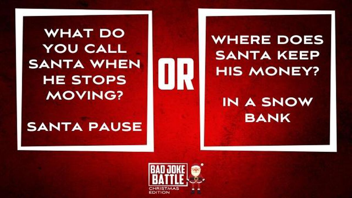 Bad Joke Battle Christmas Edition image number null